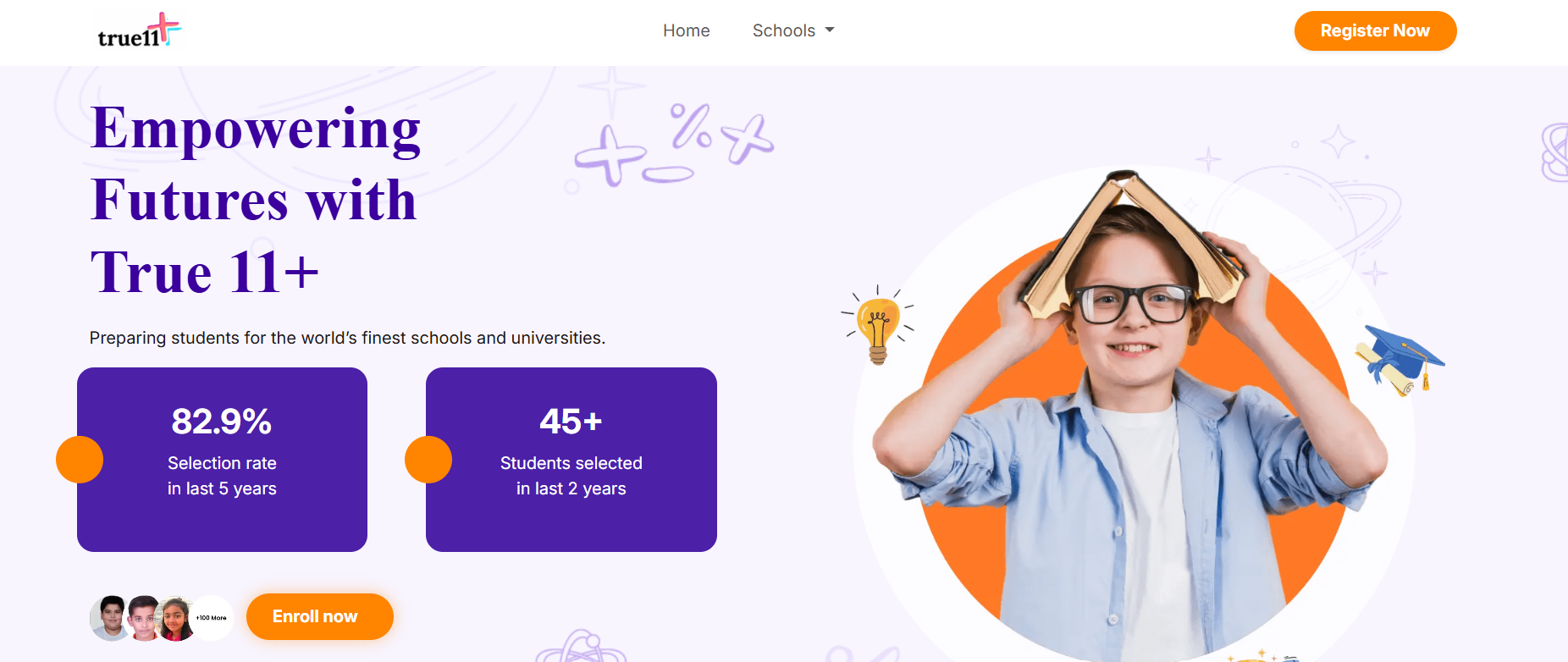 True 11 Plus – Educational Website